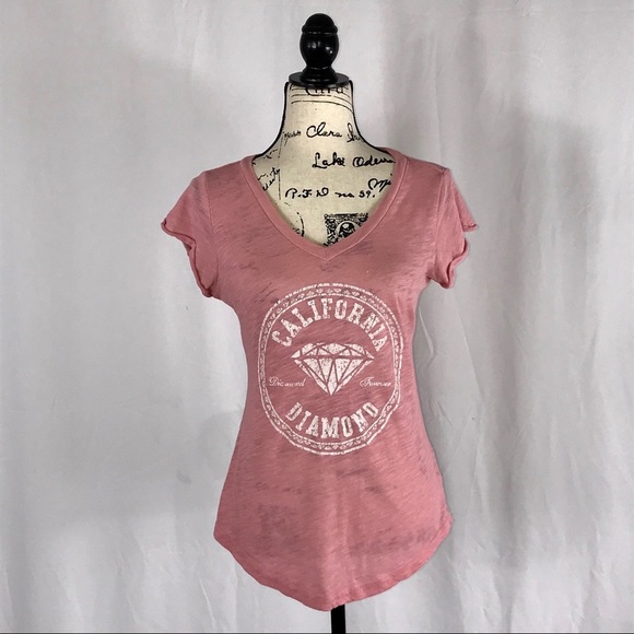 Tops - California Diamond Cotton Tee